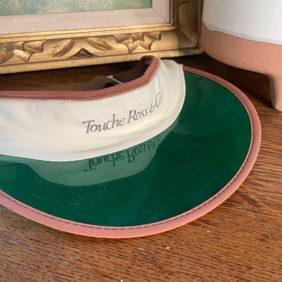 ⚡️SOLD⚡️ vintage touche ross & co poker visor - Picture 2 of 7